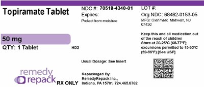 Mm2 (Topiramate 50mg 70518 4340 01)
